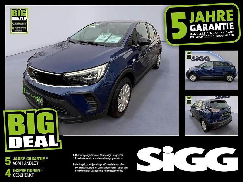 Gebraucht Opel Crossland X Edition 83 PS (61 kW) 2022 Blau SUV