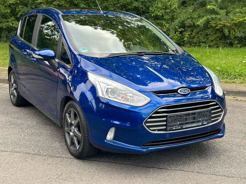 Blau Gebraucht 2016 Ford B-MAX Titanium Van / Kleinbus | 7.999 € (Superpreis) - Bild 1/4
