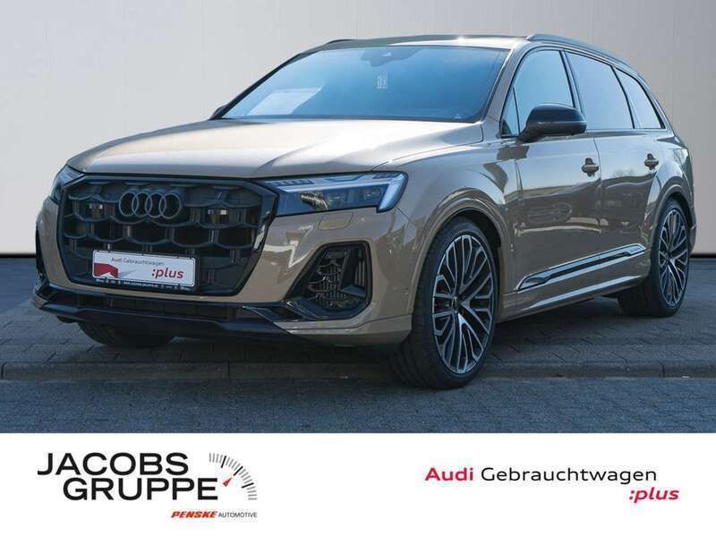Sakhirgold metallic Gebraucht 2024 Audi SQ7 Ambiente SUV | 98.680 € (Teuer) - Bild 1/4