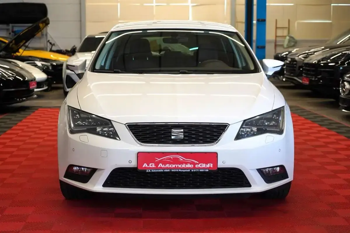 Gebraucht Seat Leon 125 PS (91 kW) 2016 Weiß Limousine