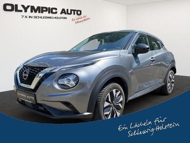 Gun metallic (m) Gebraucht 2023 Nissan Juke Acenta SUV | 19.990 € (Guter Preis) - Bild 1/4