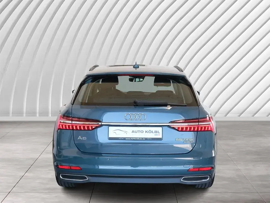 Gebraucht Audi A6 340 PS (250 kW) 2021 Avalongrün metallic Kombi