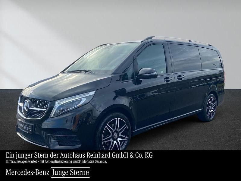 Schwarz Gebraucht 2020 Mercedes V300 Avantgarde Edition Van / Kleinbus | 59.850 € (Fairer Preis) - Bild 1/4