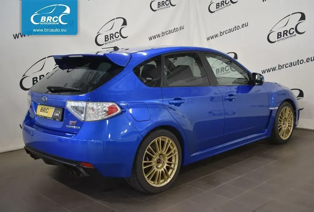 Gebraucht Subaru Impreza 300 PS (220 kW) 2008 Blau Limousine