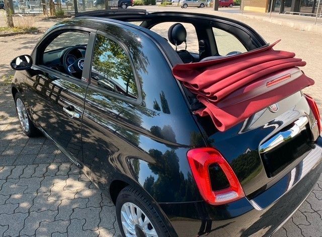 Schwarz Gebraucht 2021 Fiat 500C Lounge Cabrio | 12.400 € (Guter Preis) - Bild 1/4