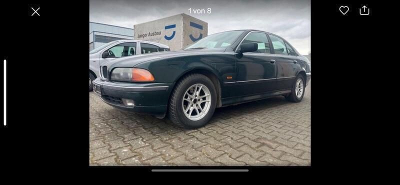Grün Gebraucht 2000 BMW 520 Limousine | 890 € (Guter Preis) - Bild 1/4