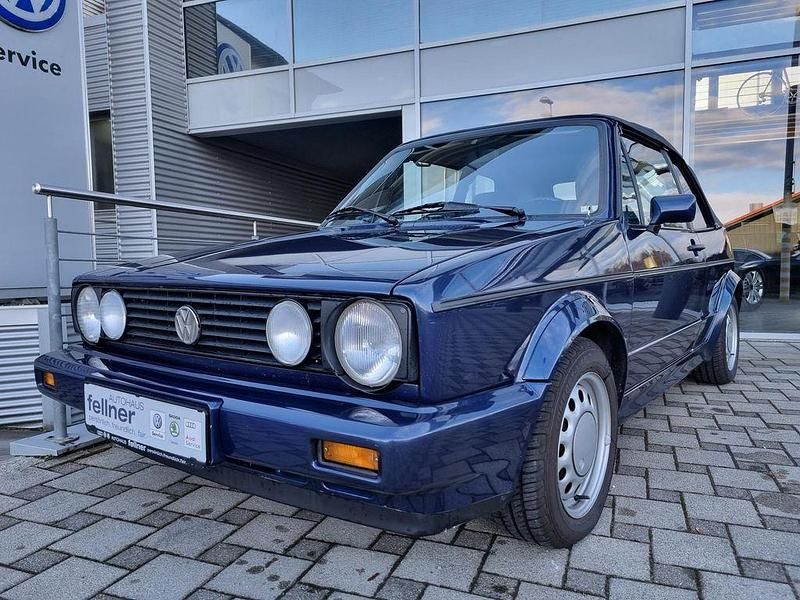 Blau Gebraucht 1992 VW Golf Cabriolet Cabrio | 22.990 € - Bild 1/4