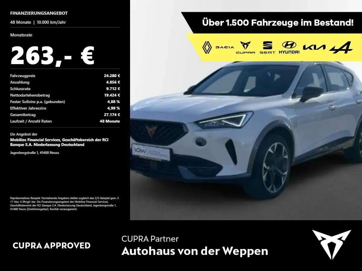 Gebraucht Cupra Formentor 150 PS (110 kW) 2024 SUV