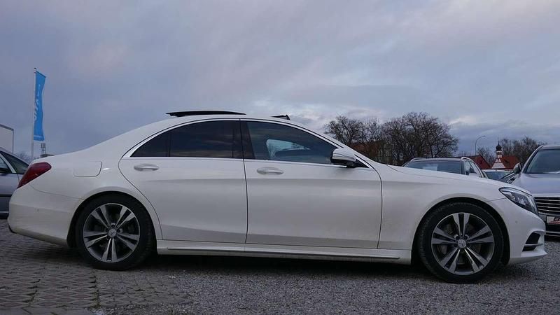 Gebraucht Mercedes S350 258 PS (189 kW) 2015 Diamant weiß designo lack Limousine