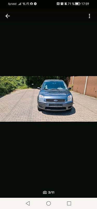 Gebraucht Ford Fusion 80 PS (58 kW) 2004 Grau Kleinwagen