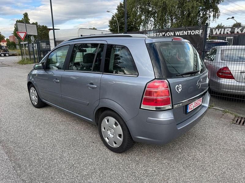 Gebraucht Opel Zafira Edition 105 PS (77 kW) 2006 Silber Van / Kleinbus