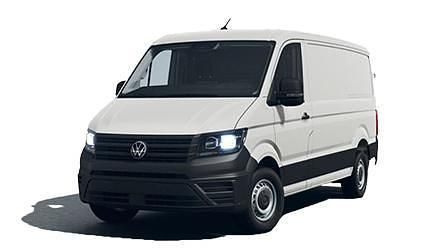 Neu VW Crafter 177 PS (130 kW) 2025 Weiß, candyweiß (b4) Van