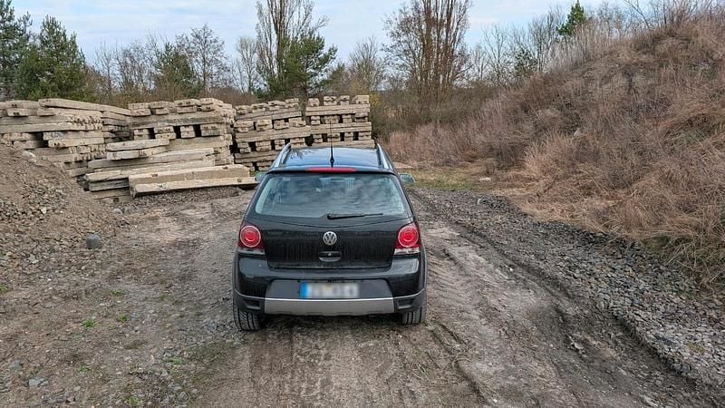 Gebraucht VW Polo Cross 101 PS (74 kW) 2007 Schwarz Kleinwagen