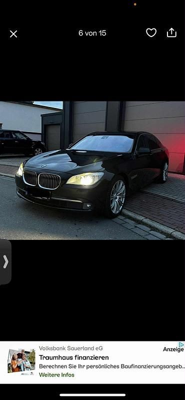 Gebraucht BMW 730 245 PS (180 kW) 2009 Schwarz Limousine