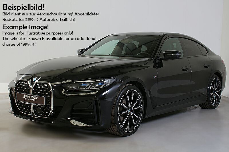Schwarz Gebraucht 2024 BMW 420 Gran Coupé M Sport Coupé | 44.740 € (Fairer Preis) - Bild 1/4