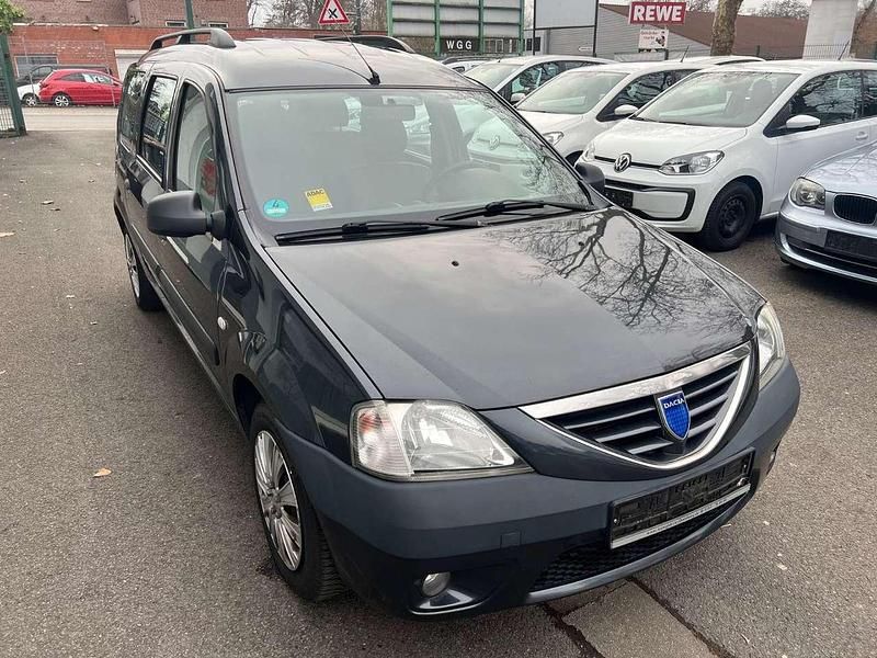 Schwarz Gebraucht 2007 Dacia Logan MCV Lauréate Kombi | 1.499 € (Superpreis) - Bild 1/4