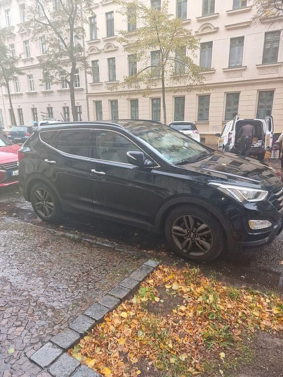 Schwarz Gebraucht 2014 Hyundai Santa Fe Premium SUV | 14.000 € (Fairer Preis) - Bild 1/3