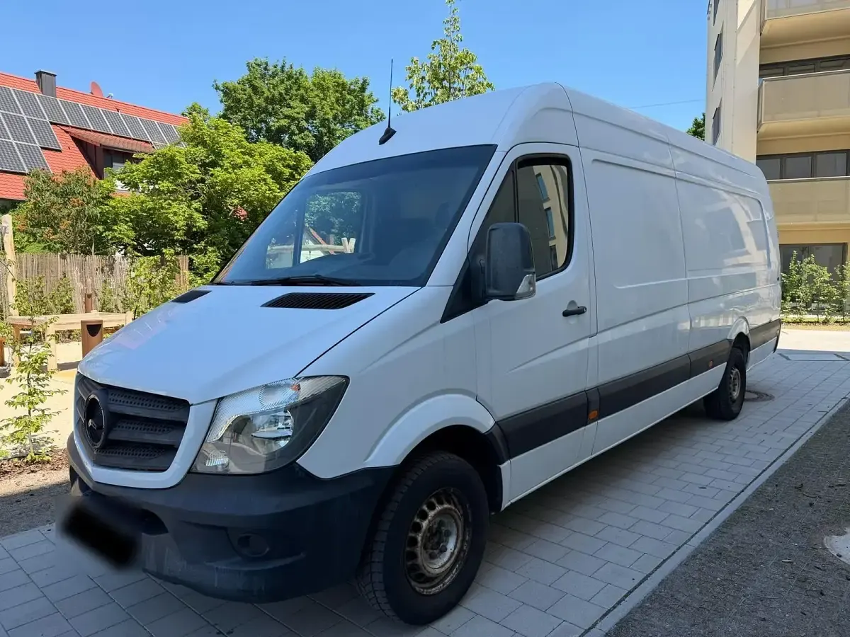 Gebraucht Mercedes Sprinter 163 PS (119 kW) 2018 Weiß Van