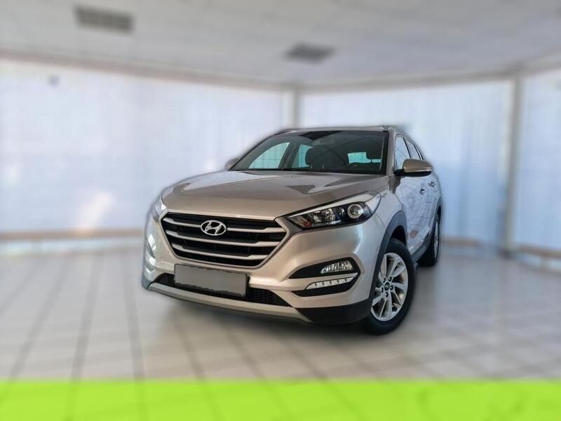 Beige metallic Gebraucht 2018 Hyundai Tucson SUV | 20.530 € (Etwas zu teuer) - Bild 1/4