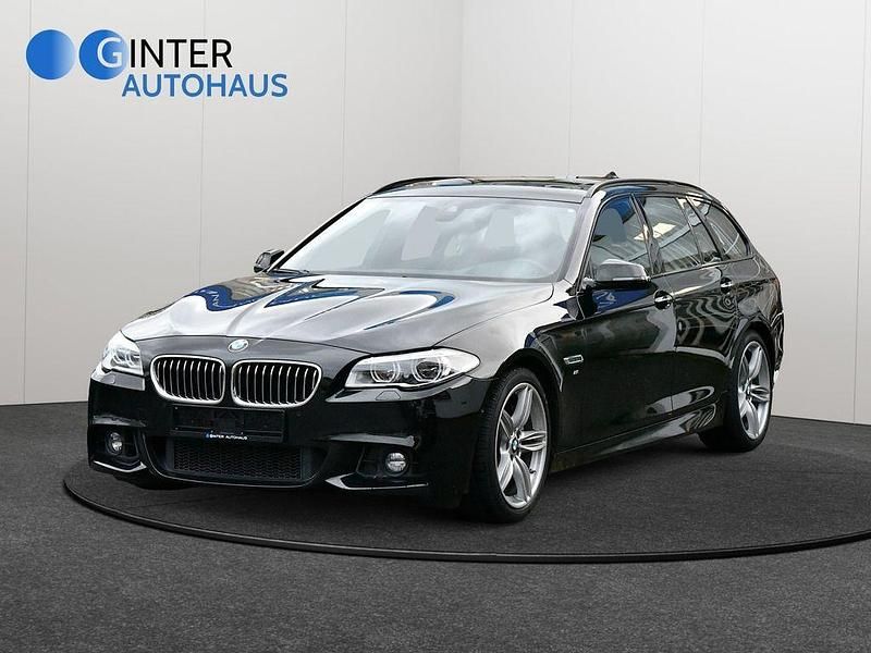 Schwarz Gebraucht 2013 BMW 535 M Sport Kombi | 21.990 € (Teuer) - Bild 1/4