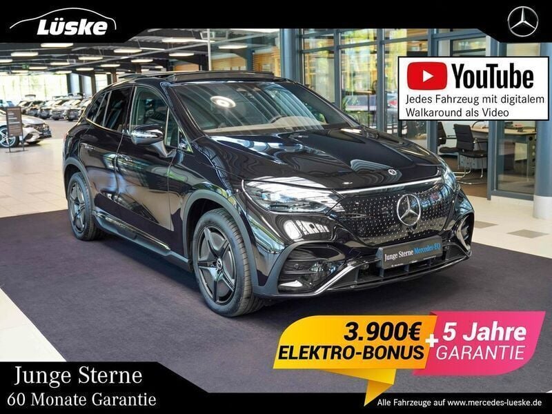 Gebraucht Mercedes EQE500 AMG 300 kW (408 PS) 2024 Obsidianschwarz SUV
