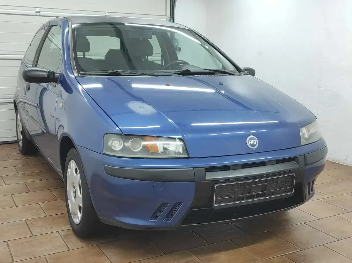 Gebraucht Fiat Punto 60 PS (44 kW) 2001 Blau Kleinwagen