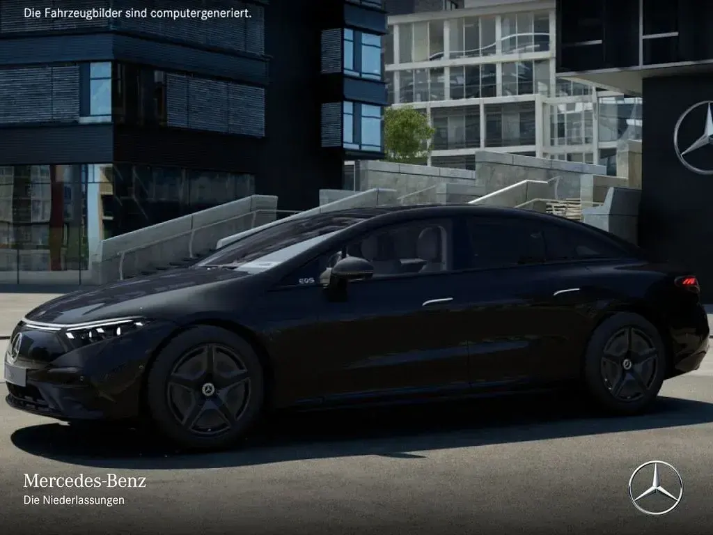 Gebraucht Mercedes EQS450+ AMG 244 kW (333 PS) 2022 Schwarz Limousine