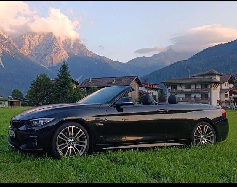 Schwarz Gebraucht 2017 BMW 440 M Sport Cabrio | 34.900 € (Teuer) - Bild 1/4