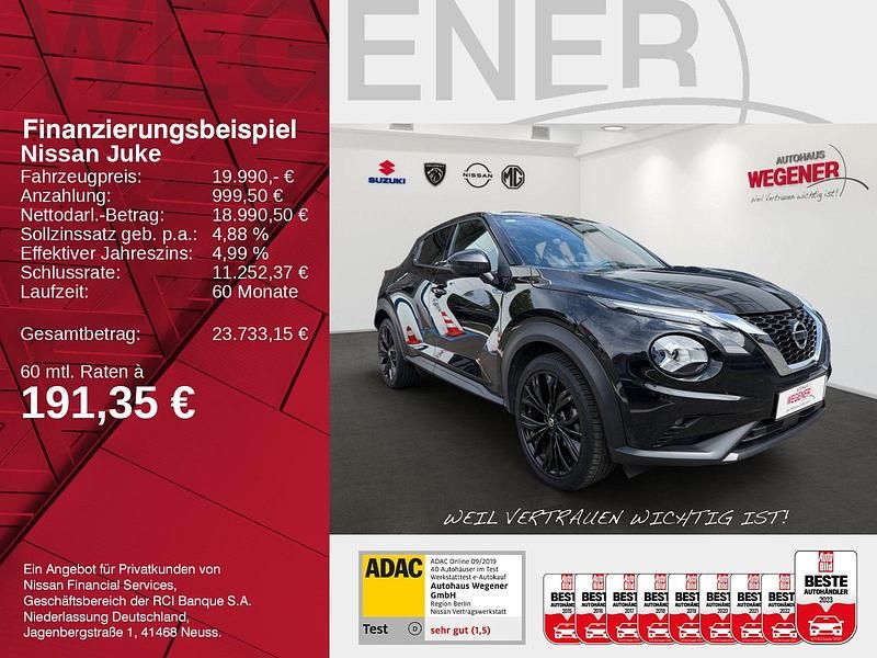 Gebraucht Nissan Juke Enigma 114 PS (83 kW) 2021 Black (m) SUV