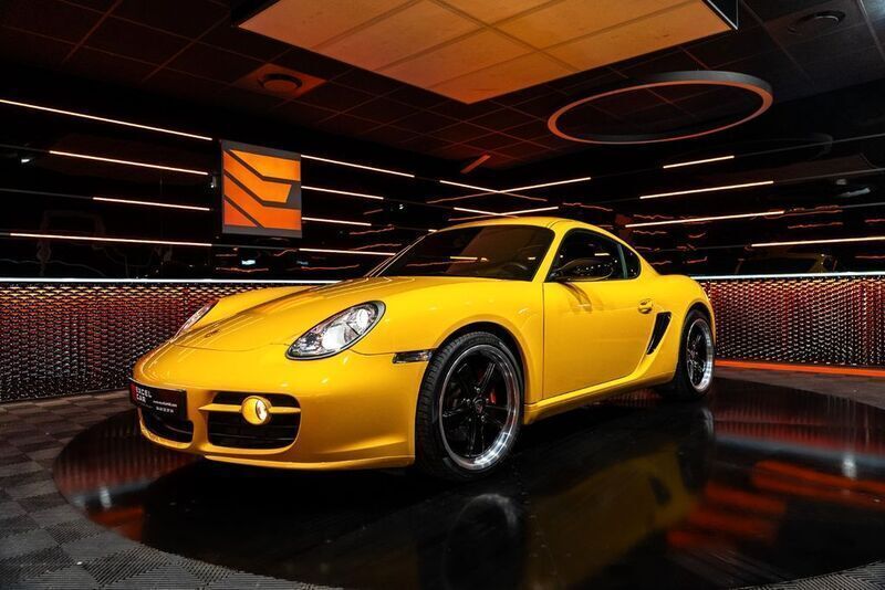 Gelb Gebraucht 2007 Porsche Cayman S Chrono Coupé | 49.900 € (Teuer) - Bild 1/4