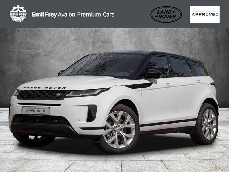 Fuji white uni Gebraucht 2021 Land Rover Range Rover evoque SE SUV | 44.750 € - Bild 1/4