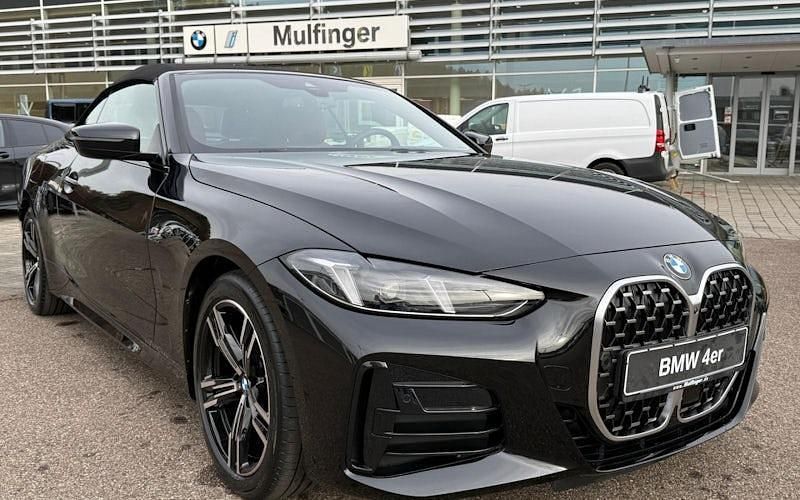 Neu BMW 420 Efficient Dynamics 184 PS (135 kW) 2025 Schwarz Cabrio