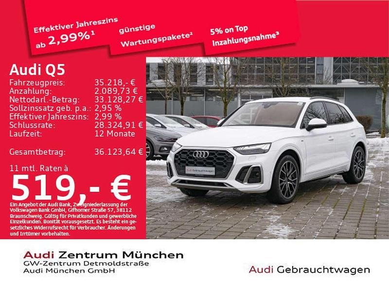 Gebraucht Audi Q5 Ambiente 367 PS (269 kW) 2021 Ibisweiß SUV