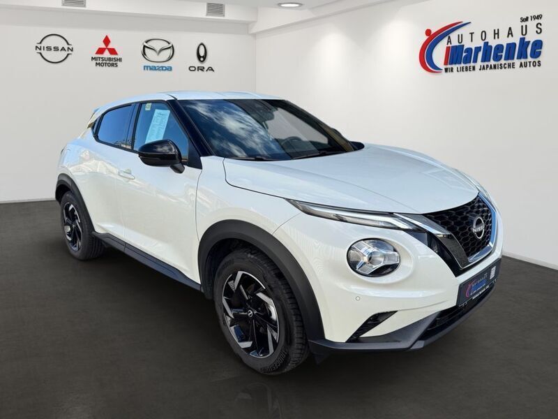 Gebraucht Nissan Juke N-Connecta 114 PS (83 kW) 2024 Weiß metallic SUV