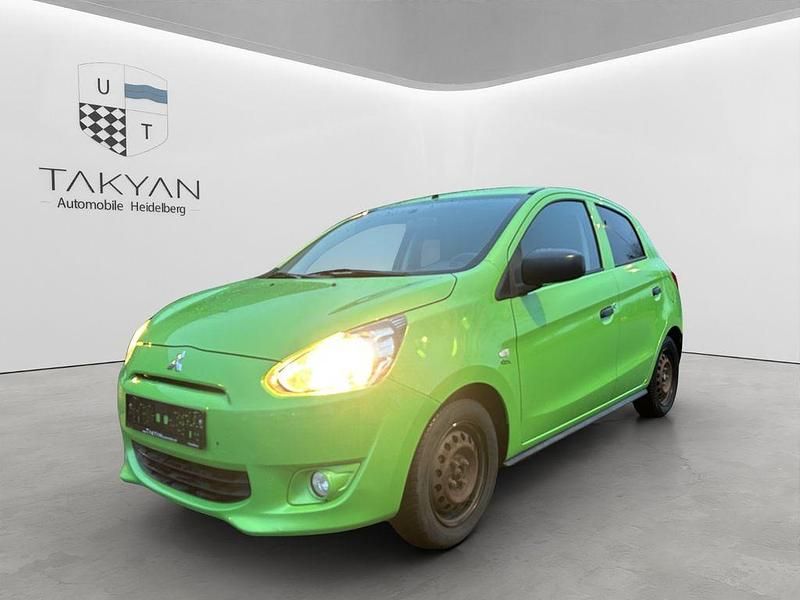 Gebraucht Mitsubishi Space Star 71 PS (52 kW) 2013 Grün Van / Kleinbus