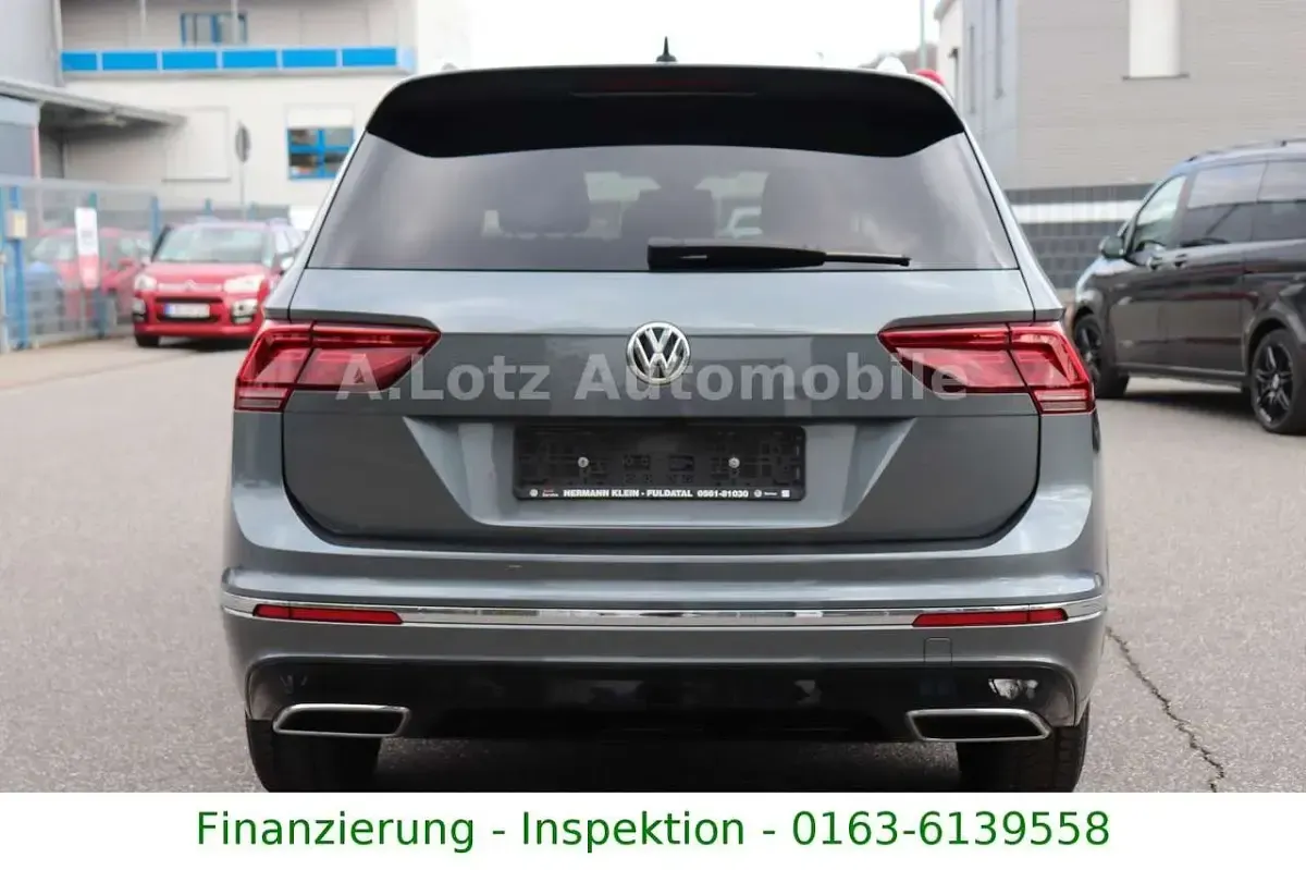 Gebraucht VW Tiguan Allspace Highline 190 PS (139 kW) 2018 Grau SUV