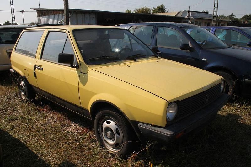 Gebraucht VW Polo 54 PS (39 kW) 1987 Gelb Kleinwagen