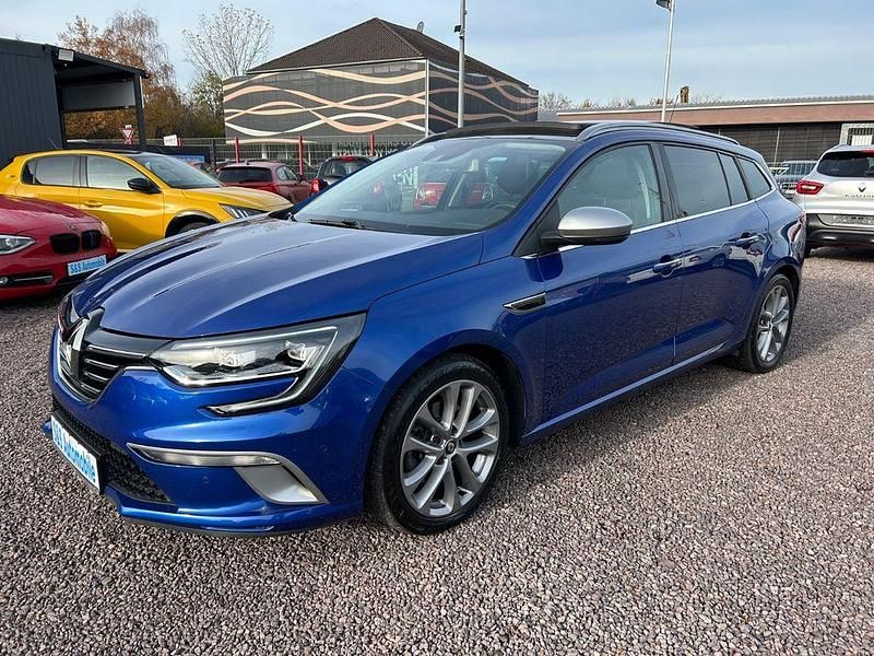 Blau Gebraucht 2020 Renault Mégane GT Line Bose Edition Limousine | 11.990 € (Superpreis) - Bild 1/4