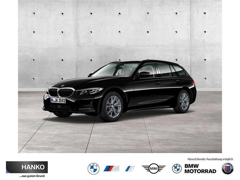 Schwarz Gebraucht 2021 BMW 320e Efficient Dynamics Kombi | 23.310 € (Fairer Preis) - Bild 1/4