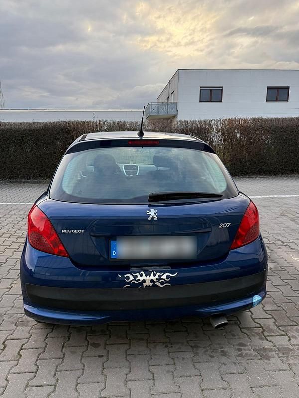 Gebraucht Peugeot 207 2008 Blau Kleinwagen