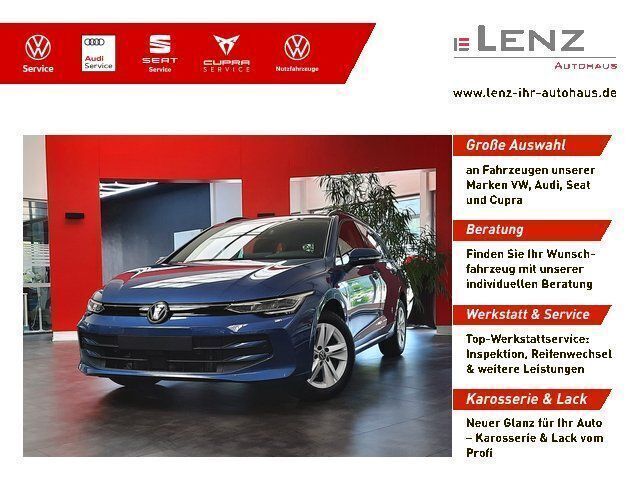 Blau Gebraucht 2024 VW Golf VIII Life Kombi | 23.990 € (Guter Preis) - Bild 1/4