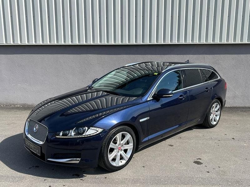 Gebraucht Jaguar XF Sportbrake 200 PS (147 kW) 2016 Blau Kombi