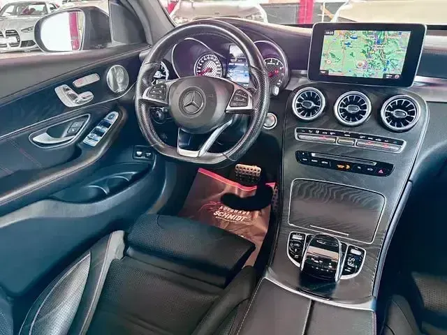 Gebraucht Mercedes GLC43 AMG AMG 367 PS (269 kW) 2017 Brillantblau Coupé