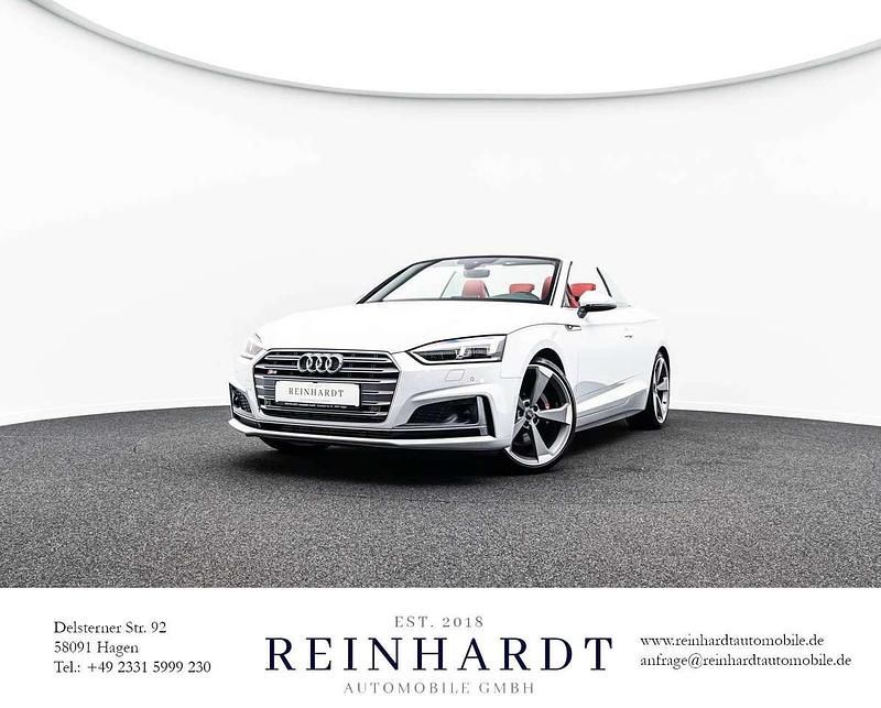 Weiß Gebraucht 2018 Audi S5 Cabriolet Sport Cabrio | 40.715 € (Fairer Preis) - Bild 1/3