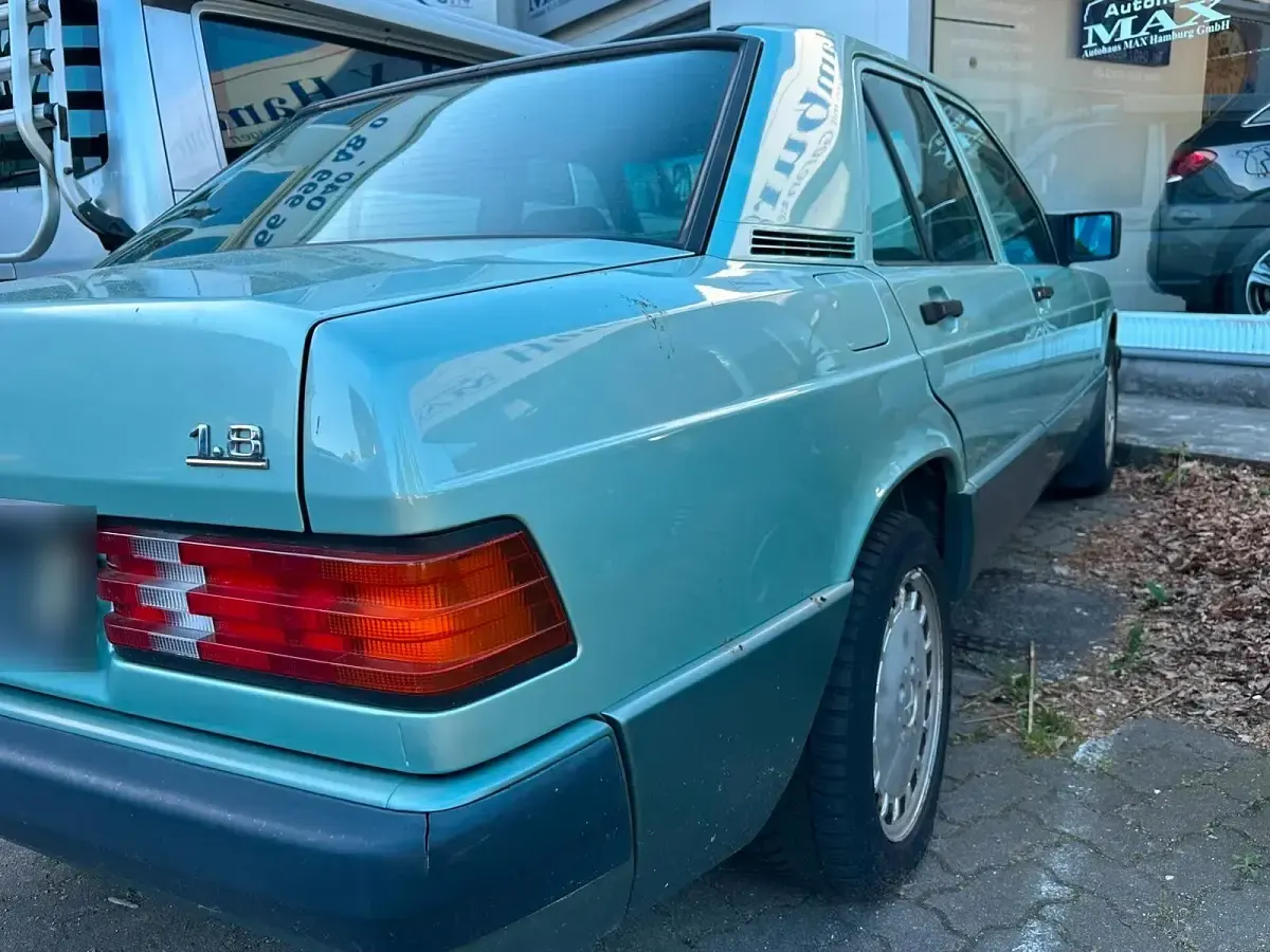Gebraucht Mercedes 190 1992 Grün Limousine