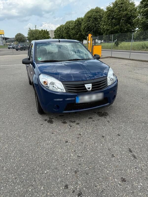 Blau Gebraucht 2009 Dacia Sandero Kleinwagen | 1.500 € (Guter Preis) - Bild 1/4