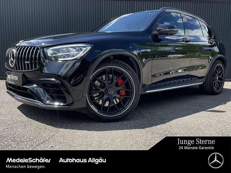 lack obsidianschwarz (metallic) Gebraucht 2021 Mercedes GLC63 AMG AMG SUV | 61.470 € (Fairer Preis) - Bild 1/4