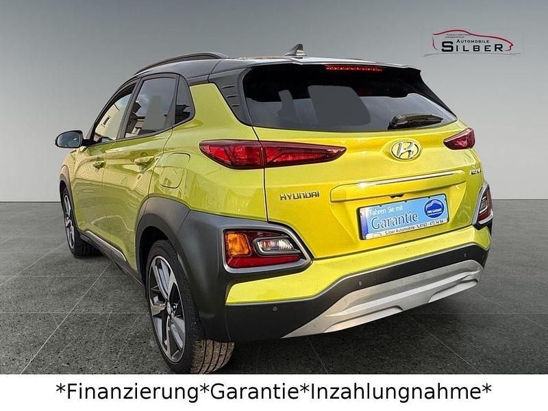 Gebraucht Hyundai Kona Style 177 PS (130 kW) 2018 Gelb SUV