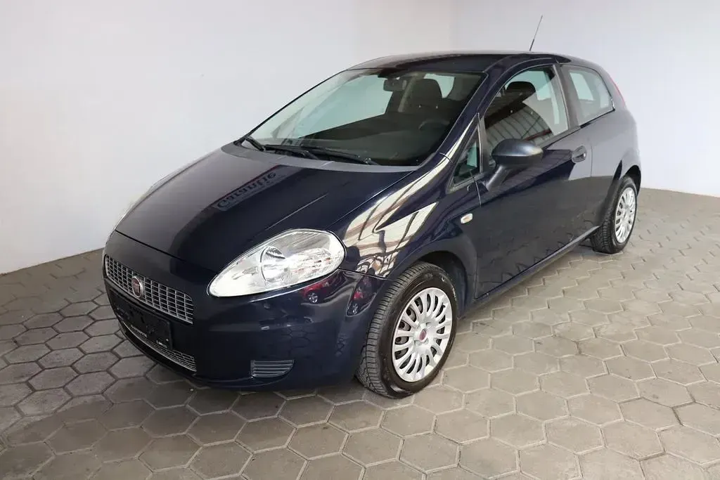 Gebraucht Fiat Grande Punto Active 65 PS (47 kW) 2009 Blau Kleinwagen