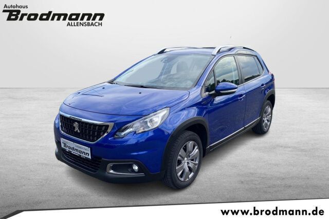 Blau quasar Gebraucht 2019 Peugeot 2008 Signature Sky SUV | 13.450 € (Fairer Preis) - Bild 1/4
